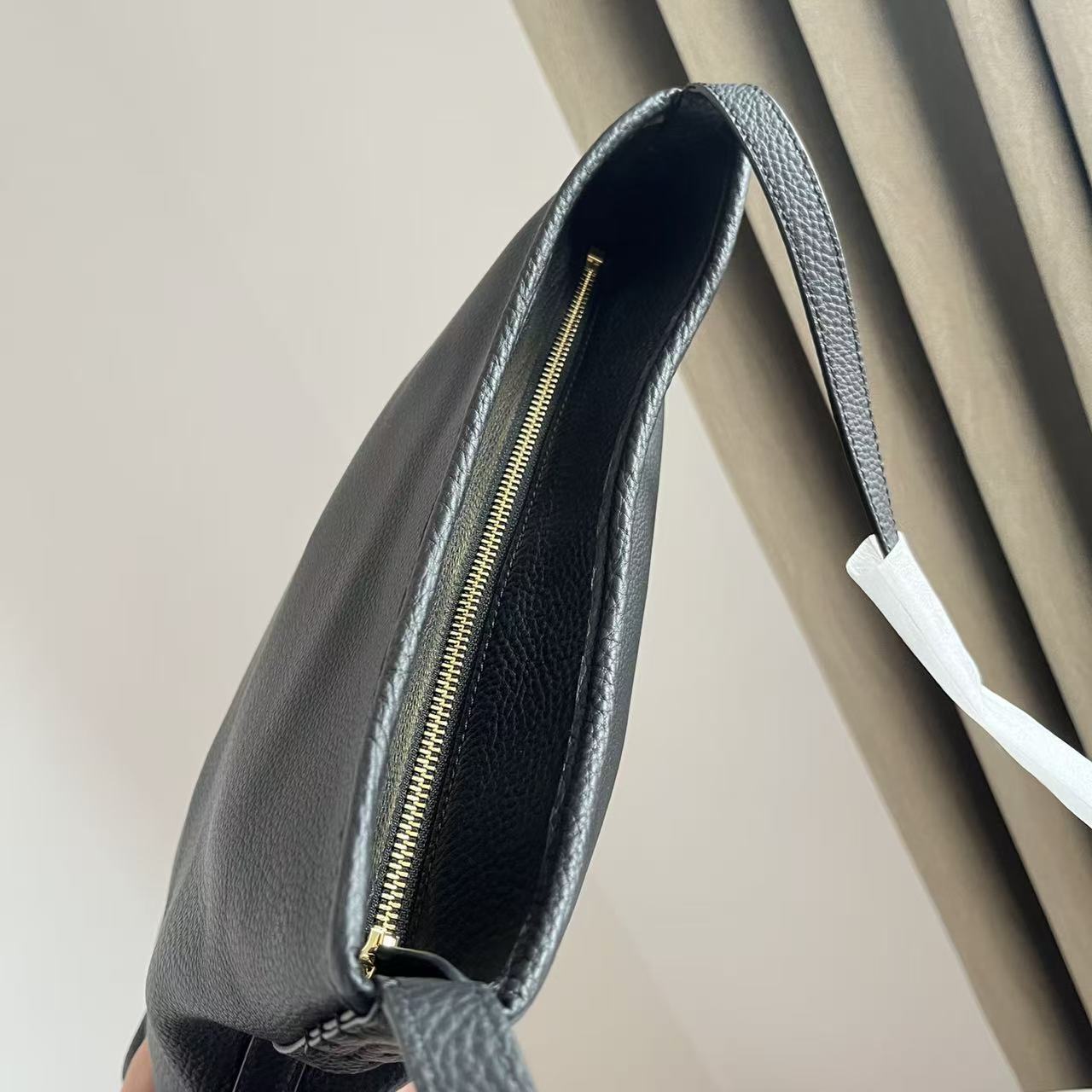 Bolsa Burberry Preta Small Highlands Shoulder Bag