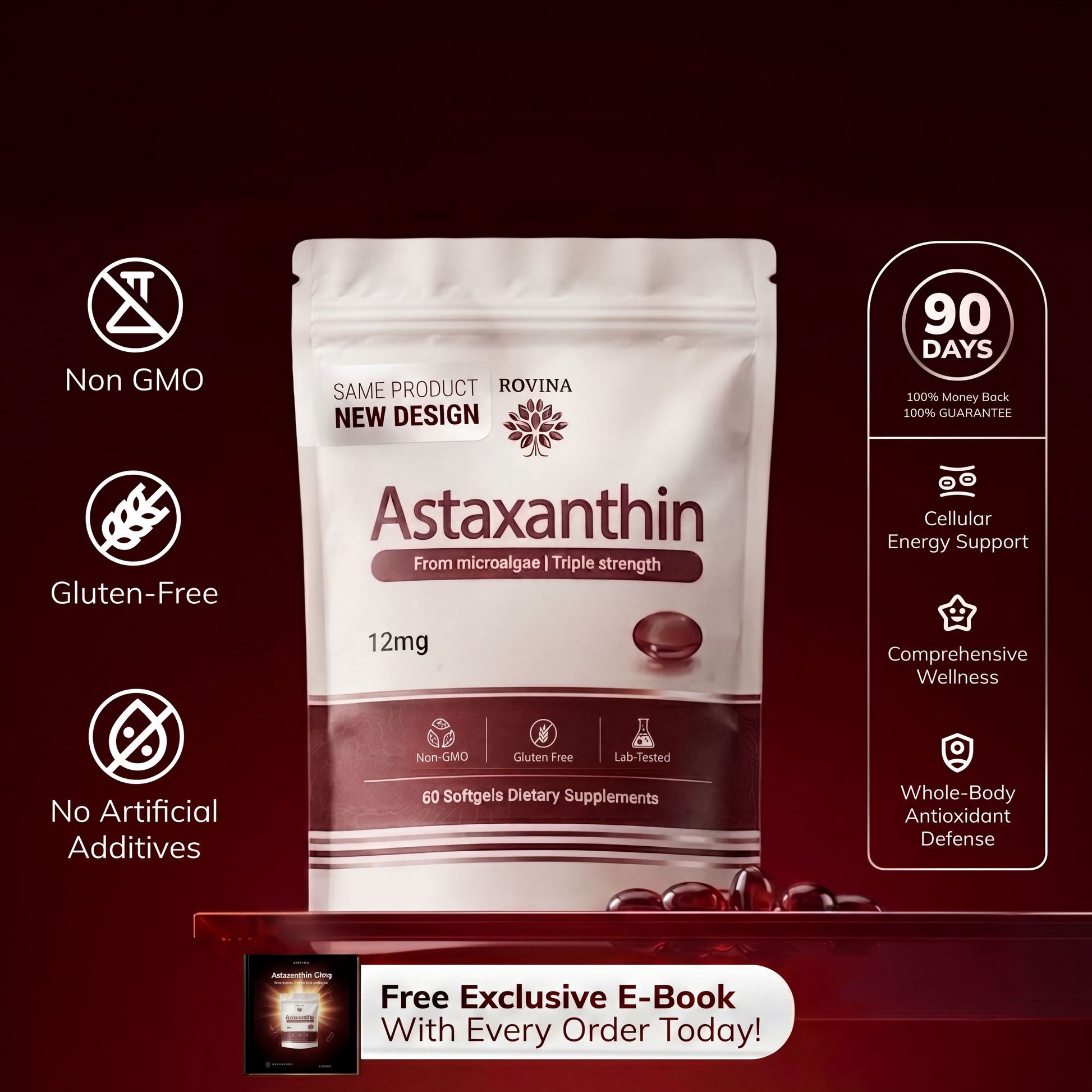 ASTAXANTINA - O antioxidante mais poderoso da natureza
