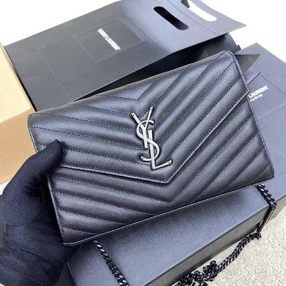 Saint Laurent Should Bag all black