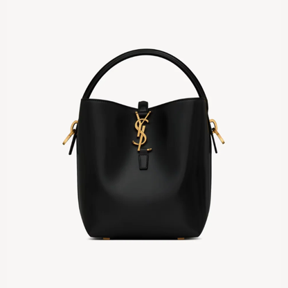 Bolsa Yves Saint Laurent Preta LE 37 SMALL