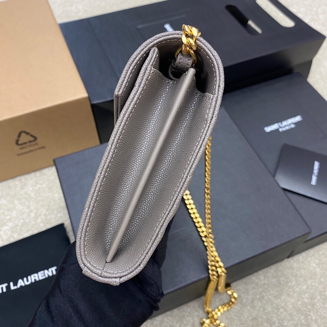 Saint Laurent Should Bag gray