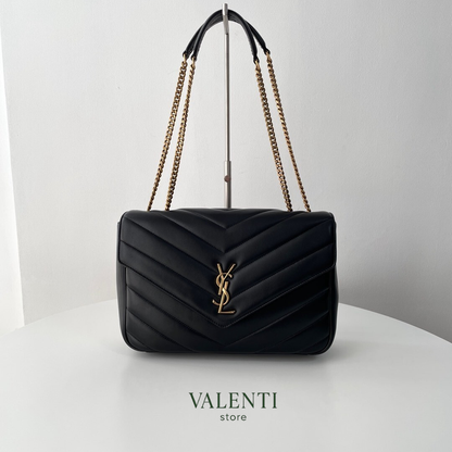 Bolsa LOULOU Yves Saint Laurent Preta