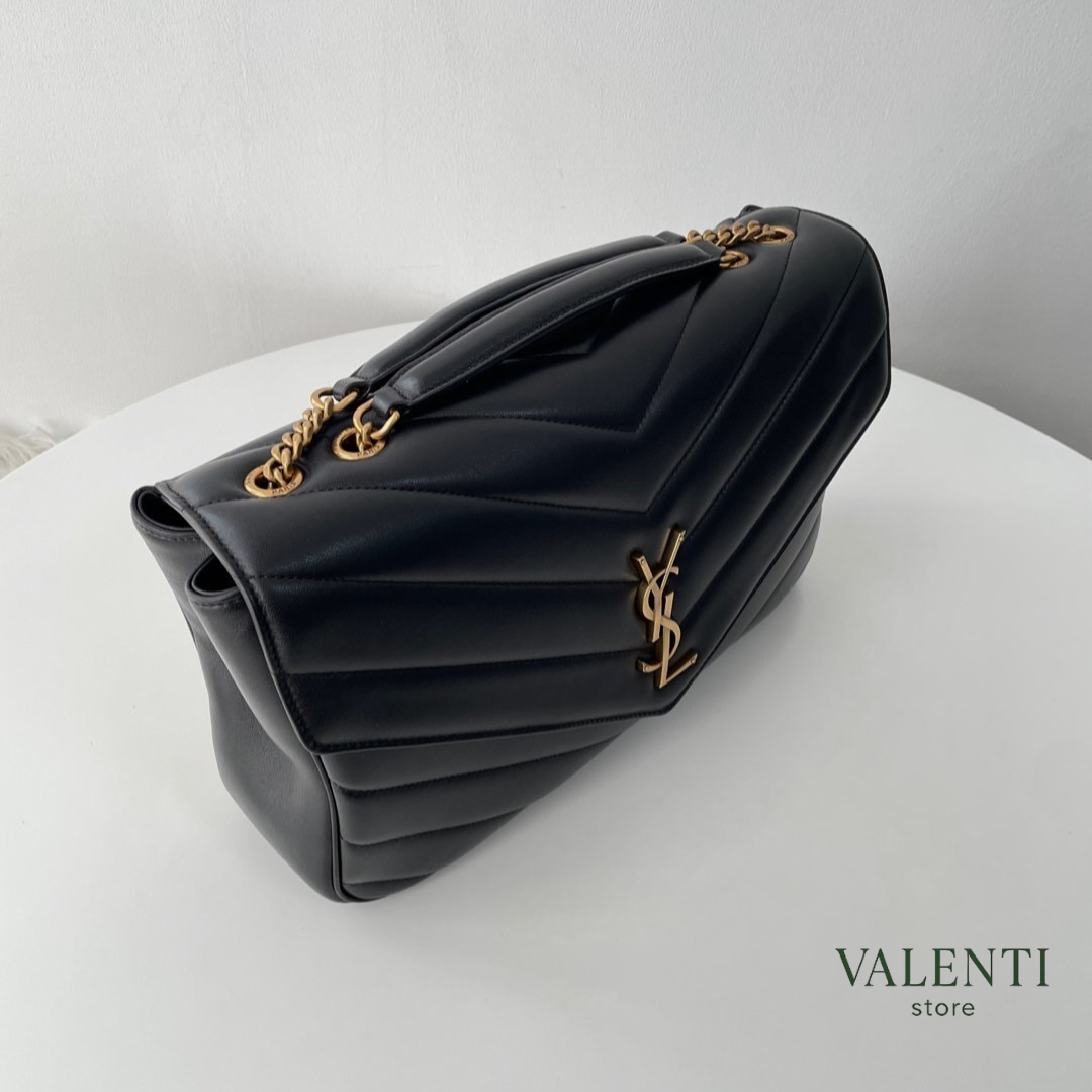 Bolsa LOULOU Yves Saint Laurent Preta