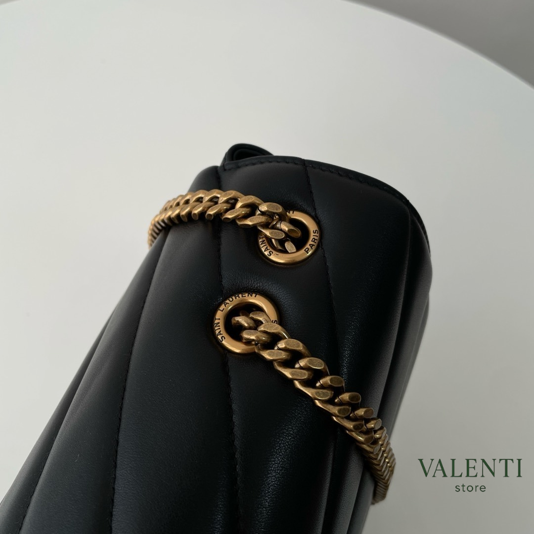Bolsa LOULOU Yves Saint Laurent Preta