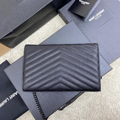Saint Laurent Should Bag all black