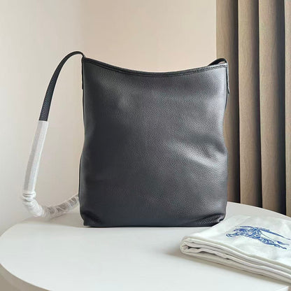 Bolsa Burberry Preta Small Highlands Shoulder Bag